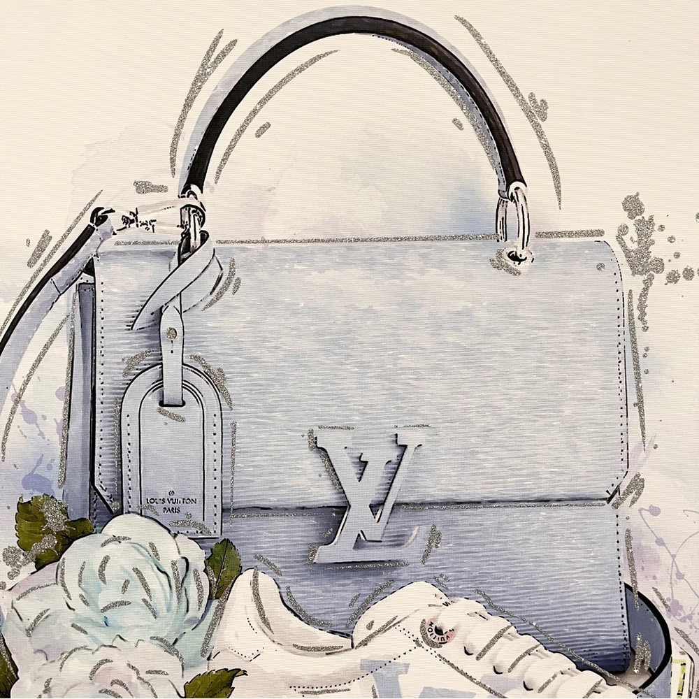 Design District HUGE Rare 20"x 28" Large Designer Canvas Wall Art NEW - Picture 6 of 7